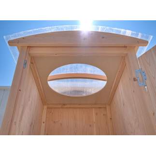 LécoBox – Outdoor dry toilet cabin by Lécopot