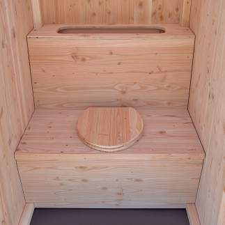 LécoBox – Outdoor dry toilet cabin by Lécopot