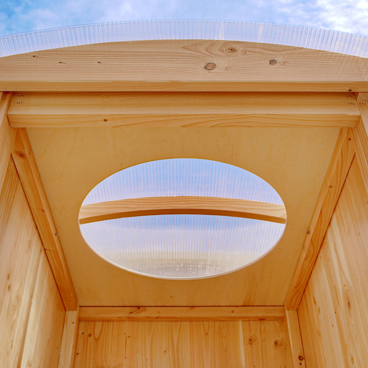 LécoBox – Outdoor dry toilet cabin by Lécopot