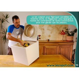 Le Magaiveur" : fabriquez votre toilette sèche DIY - Lecopot.