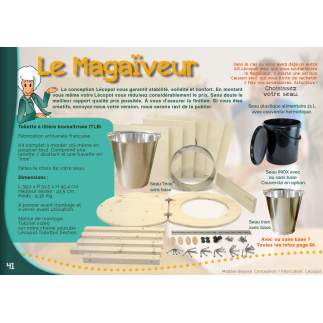 Le Magaiveur" : fabriquez votre toilette sèche DIY - Lecopot.