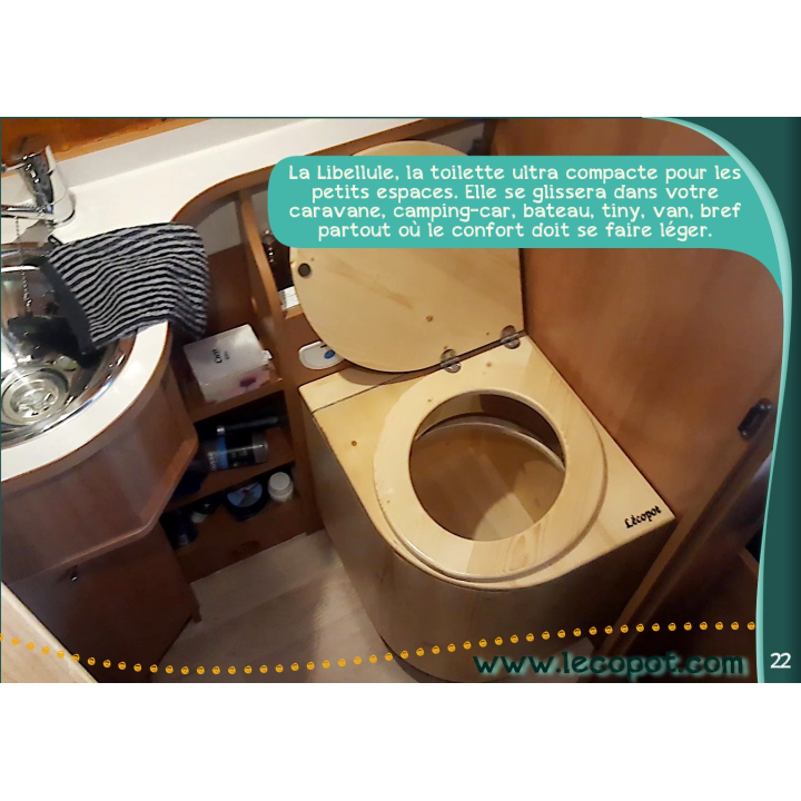 The Dragonfly - Dry toilet - Lécopot