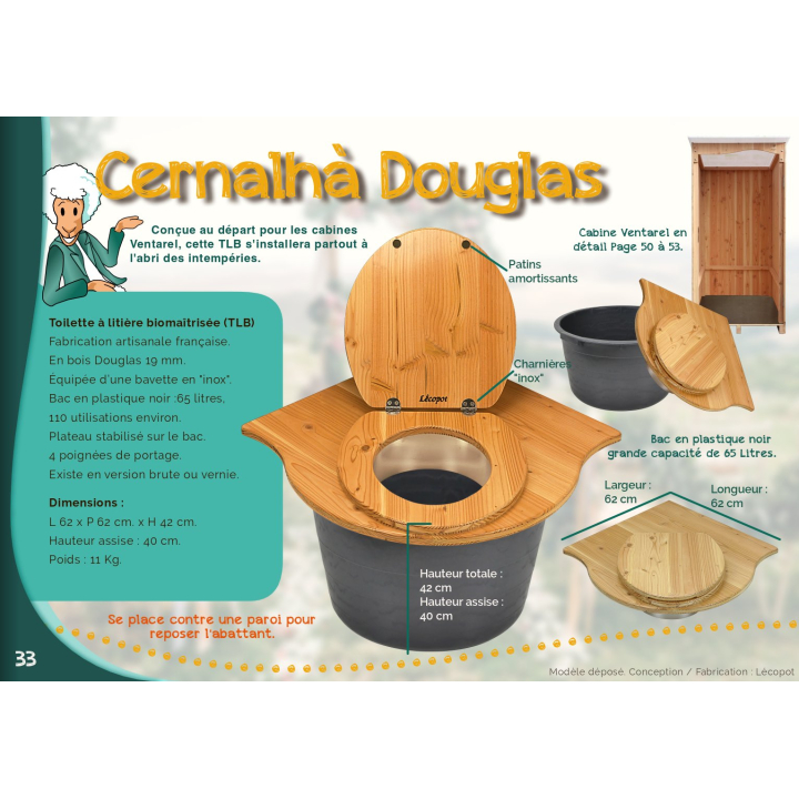 La Cernalha - Dry toilet - Lécopot