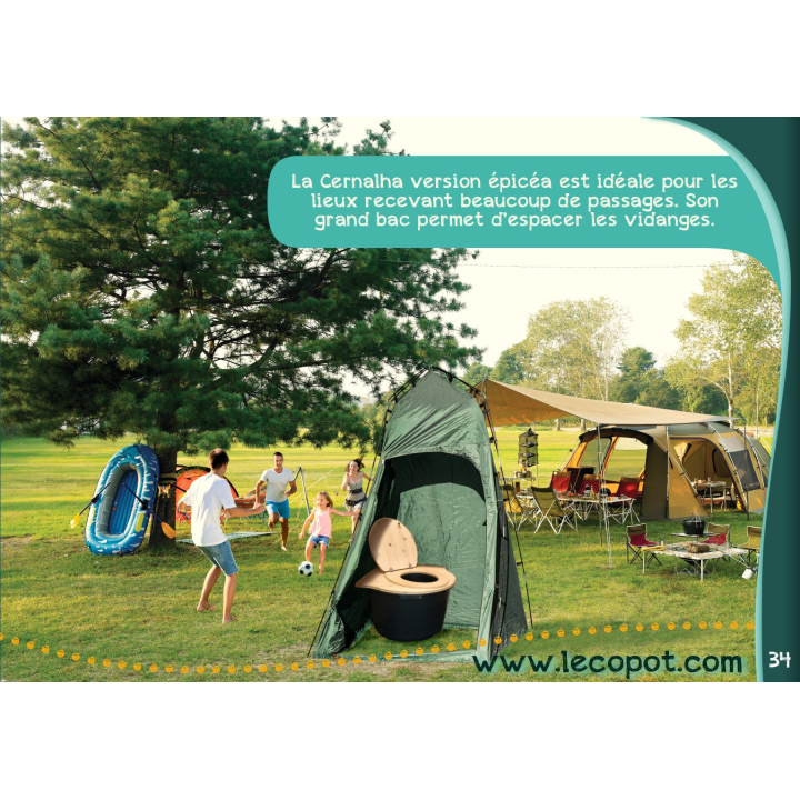 La Cernalha - Toilette sèche pour Ventarèl LECOPOT