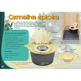 La Cernalha - Toilette sèche pour Ventarèl LECOPOT