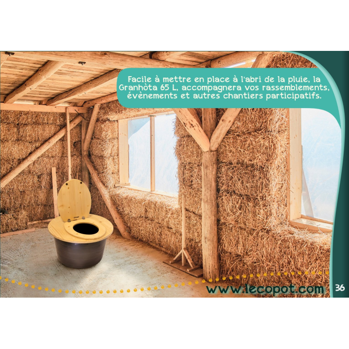 La Granhota - Dry toilet - Lécopot