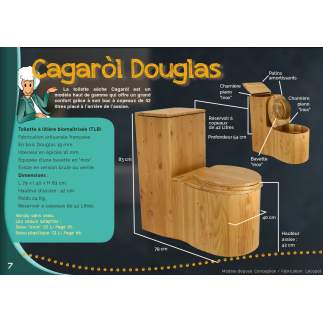 Le Cagarol Douglas - Dry and composting toilet