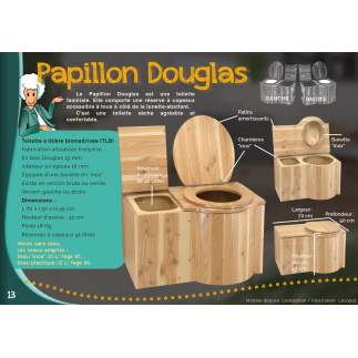 Le Nouveau Papillon Douglas - Toilette sèche LECOPOT