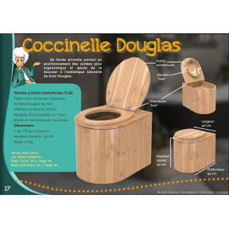 La Coccinelle Douglas - Toilette sèche LECOPOT