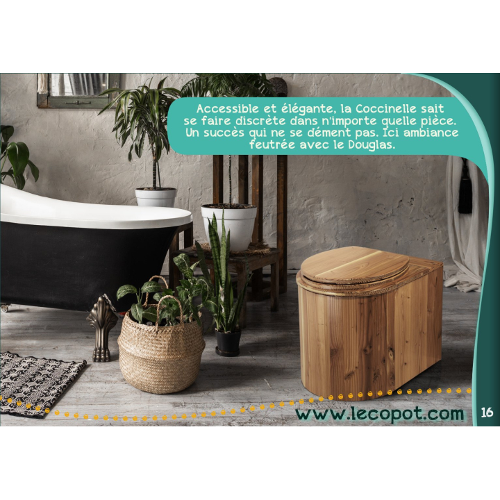 Ladybird Douglas - composting toilet