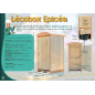 LécoBox – Outdoor compost toilet cabin