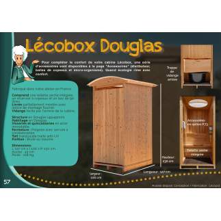LécoBox – Outdoor dry toilet cabin by Lécopot