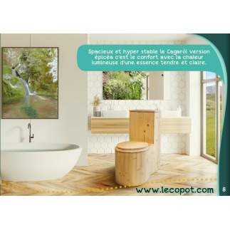 Le Cagarol - Dry and composting toilet