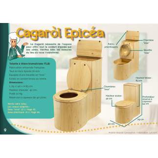 Le Cagarol - Dry and composting toilet