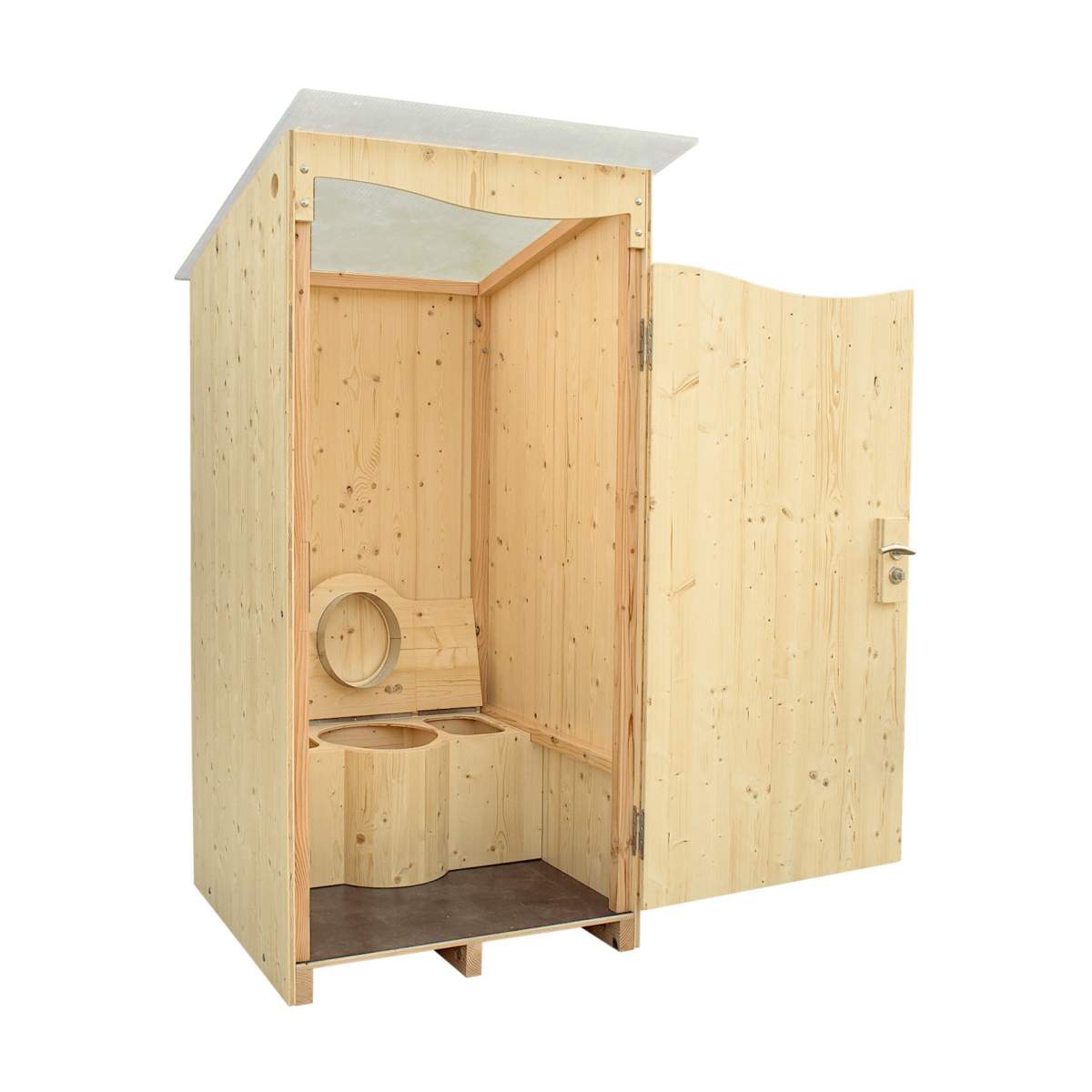 La Ventarèl Épicéa équipée - Cabine et toilette sèche - LECOPOT