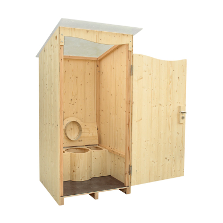 La Ventarèl – Spruce outdoor cabin for compost toilet - Lécopot