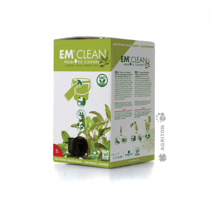 Limpiador natural para todas las superficies a base de microorganismos albahaca