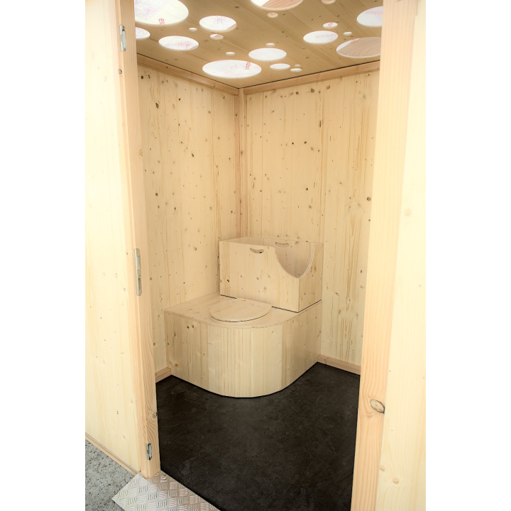 LécoBox für Behinderte - Trockentoilette für draußen
