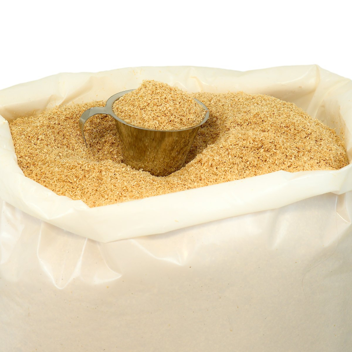 Sawdust for dry toilets