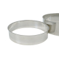 Bavette inox pour toilette sèche - Modèle court Bavette inox pour toilette sèche - Modèle court