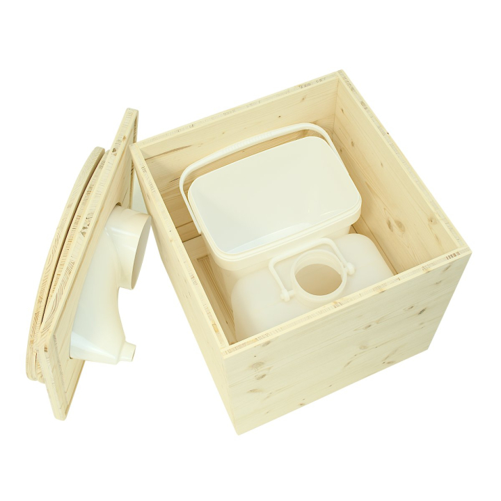 Le Skara'B - Separating Dry toilet - Lécopot