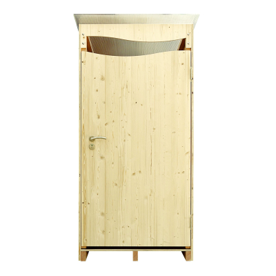 La Ventarèl – Spruce outdoor cabin for compost toilet - Lécopot