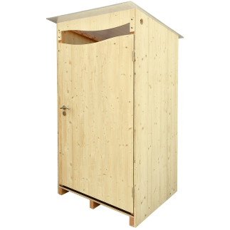 La Ventarèl – Spruce outdoor cabin for compost toilet - Lécopot