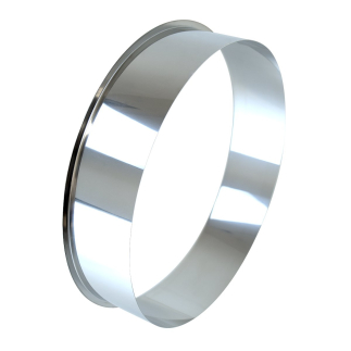 Short Stainless steel collar for compost toilets