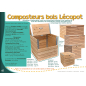 Pack 3 Douglas Composters 3 x 800 liters Pack 3 Douglas Composters 3 x 800 liters