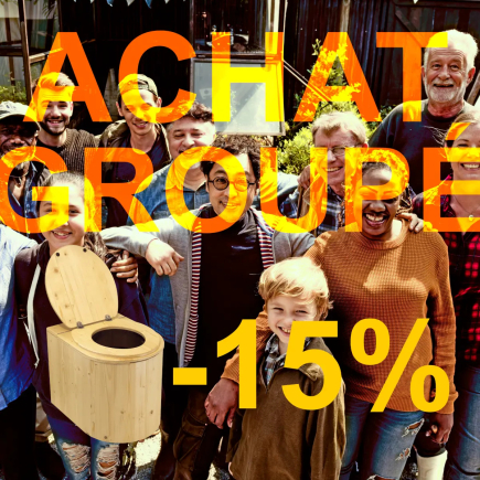 PROMO : Les achats groupés de Toilettes Sèches LÉCOPOT