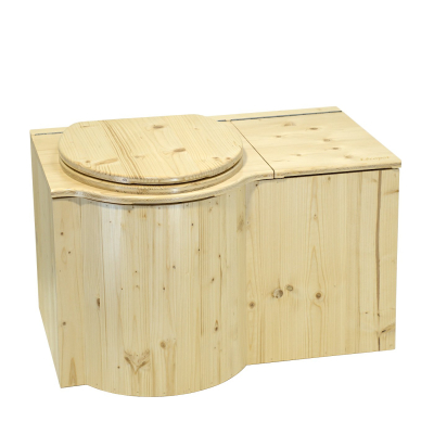 Der Schmetterling - Trockentoilette mit Spanbehälter - Lécopot
