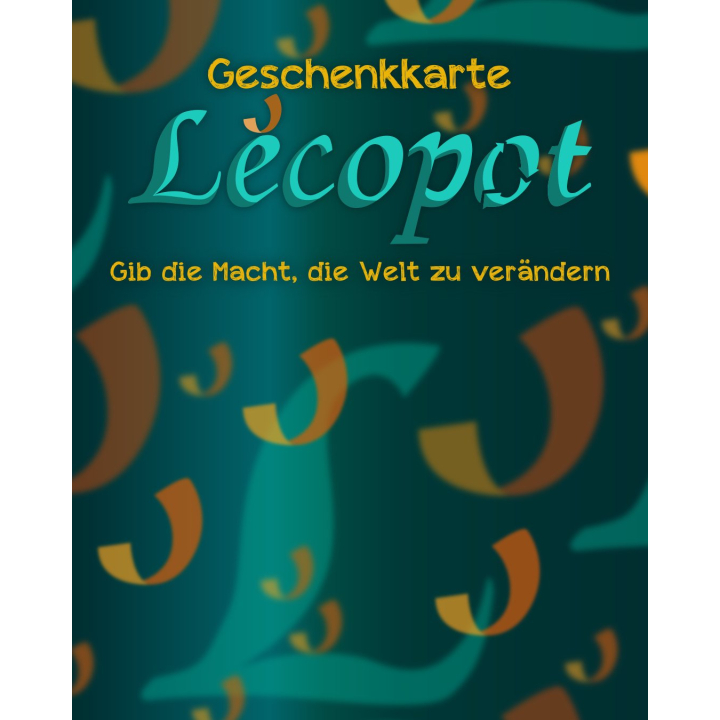Carte-cadeau - Toilettes sèches - Lécopot