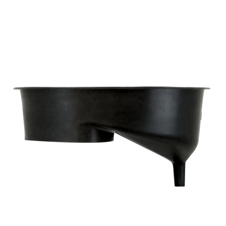 Séparateur d'urine pour toilette sèche - Noir - Lécopot