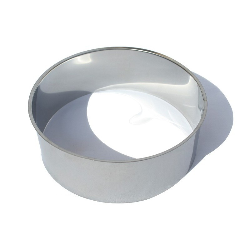 Stainless steel collar for compost toilets