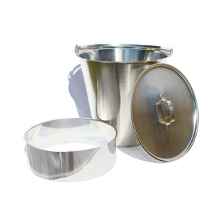 Stainless steel compost toilet components kit for self-builder
