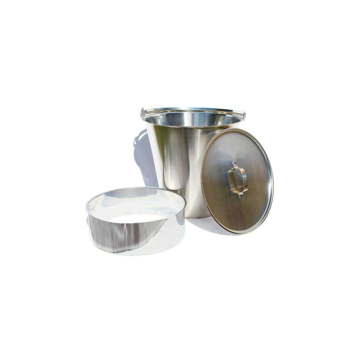 Kit inox auto-constructeur toilette sèche LECOPOT