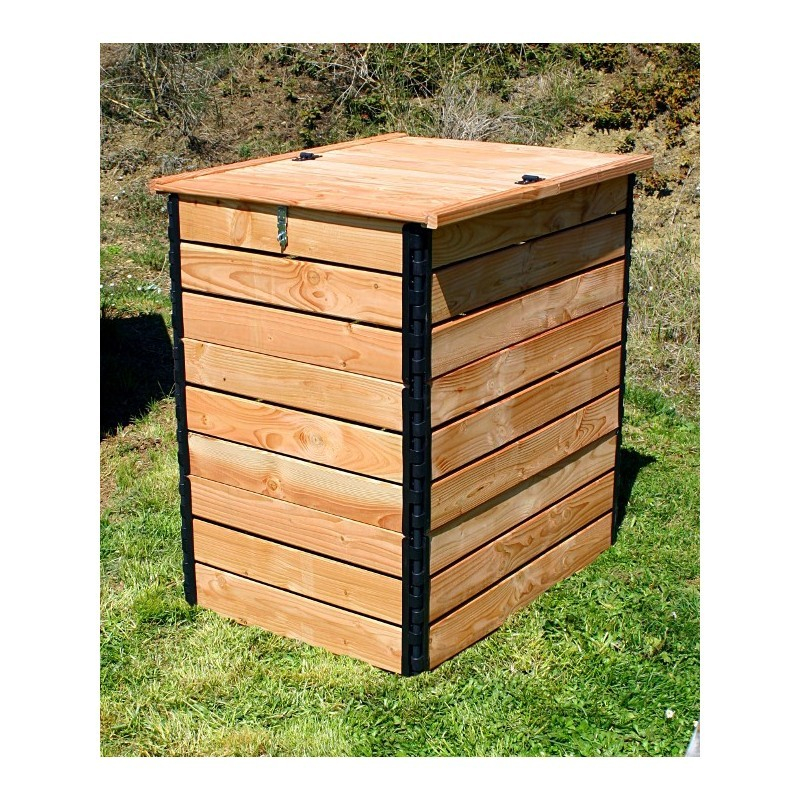 800 Liter Douglas Fir Compost Bin, Wooden Compost Bin B Que