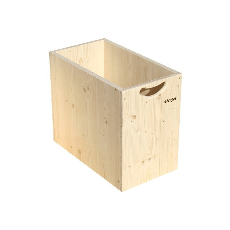 Open Sawdust Container
