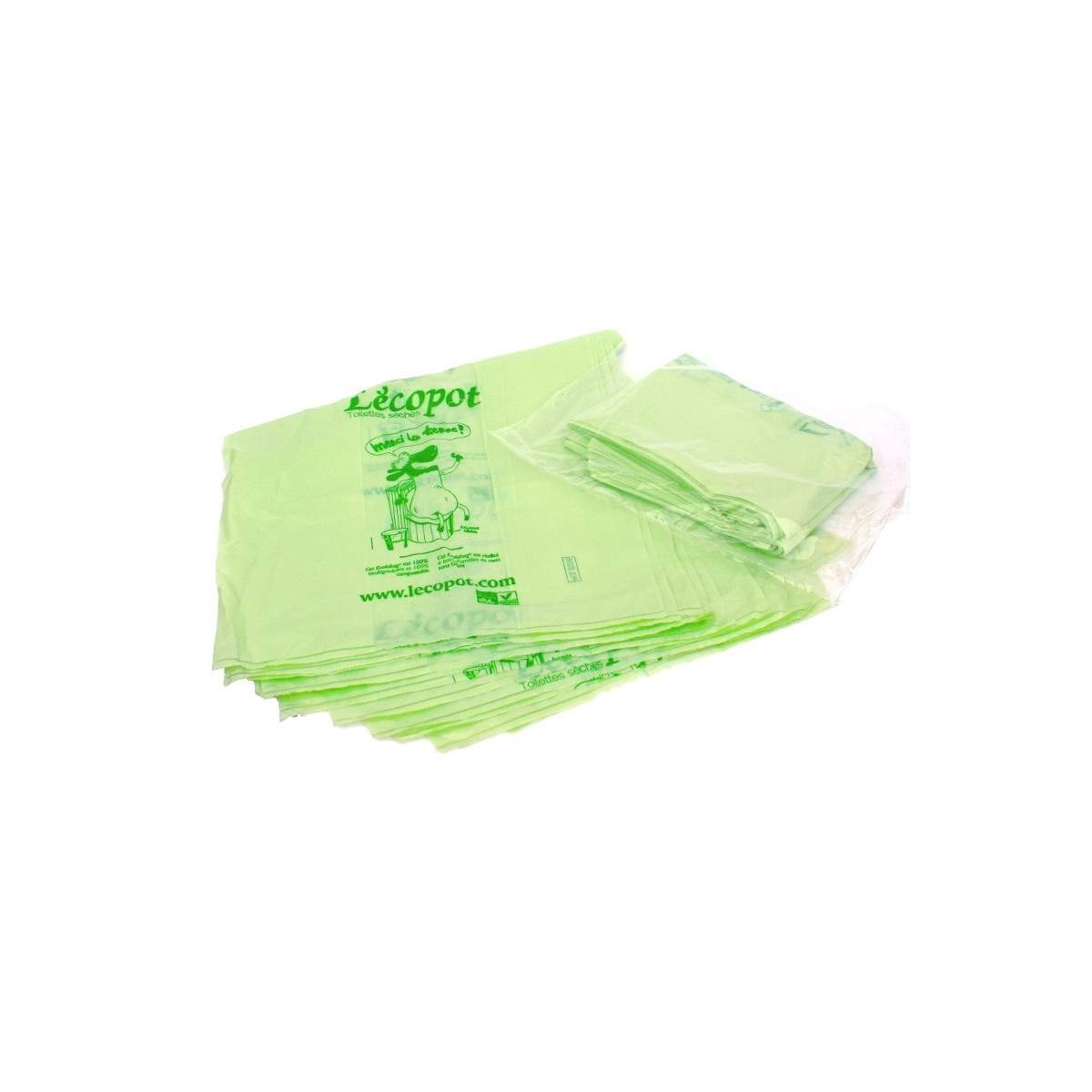 50 liters compostable bags - compost toilet