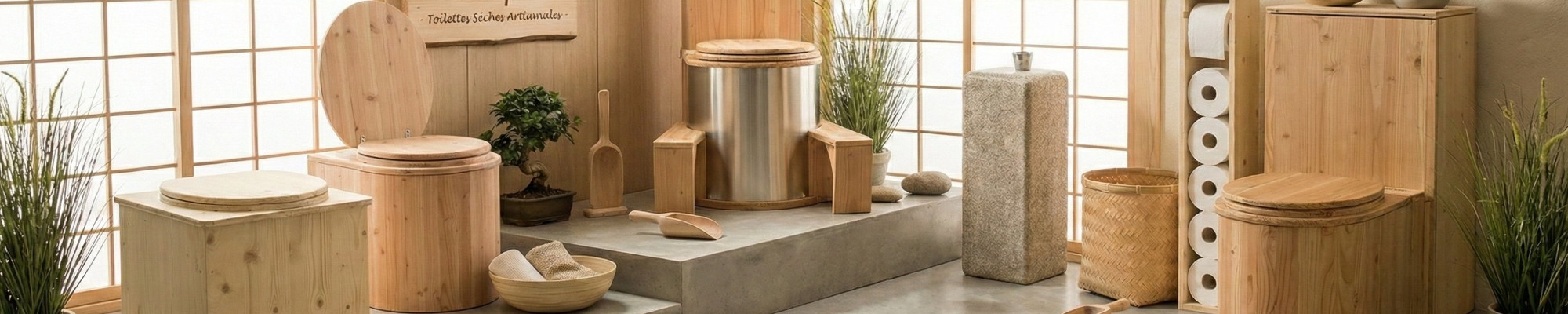 Toilettes sèches de qualité