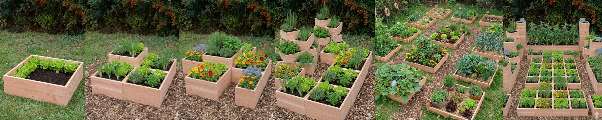 Carrés potagers modulables